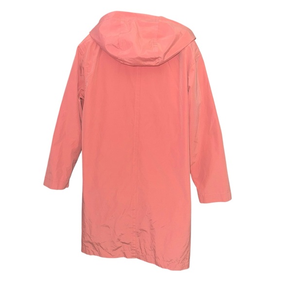 A New Day Women’s Water Resistant Hooded Jacket Coat Pink XL Long - Picture 3 of 6